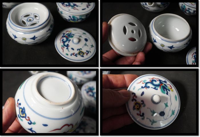 煎茶道具 茶器 急須 三彩 龍紋 茶道具 急須 茶碗 京焼 在銘 蓋付き