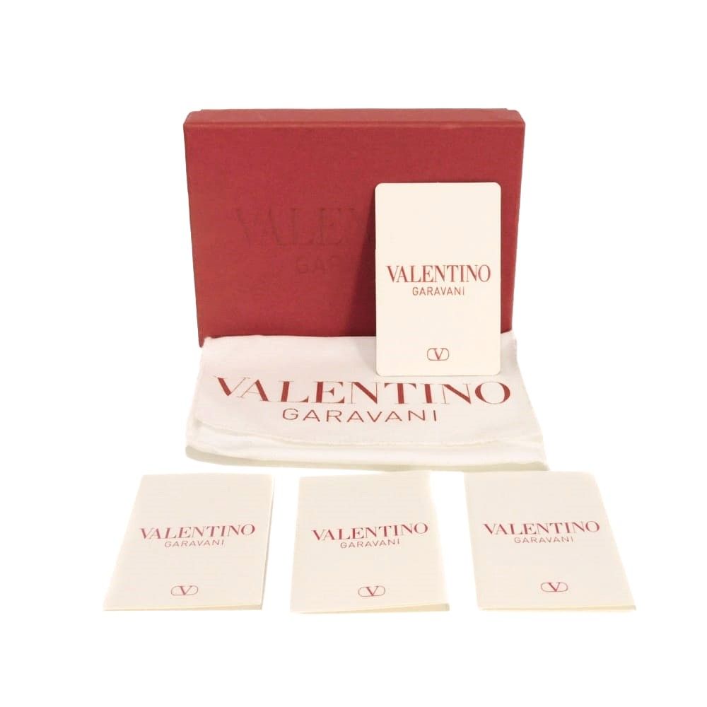 VALENTINO ヴァレンティノ ミニ Vロゴ シグネチャー カードホルダー