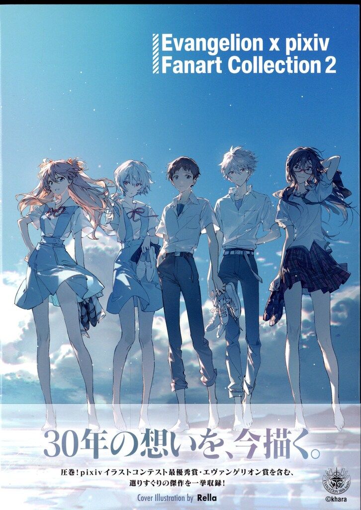 pixiv evangelion x pixiv pixiv art book fanart collection 2 (with obi)