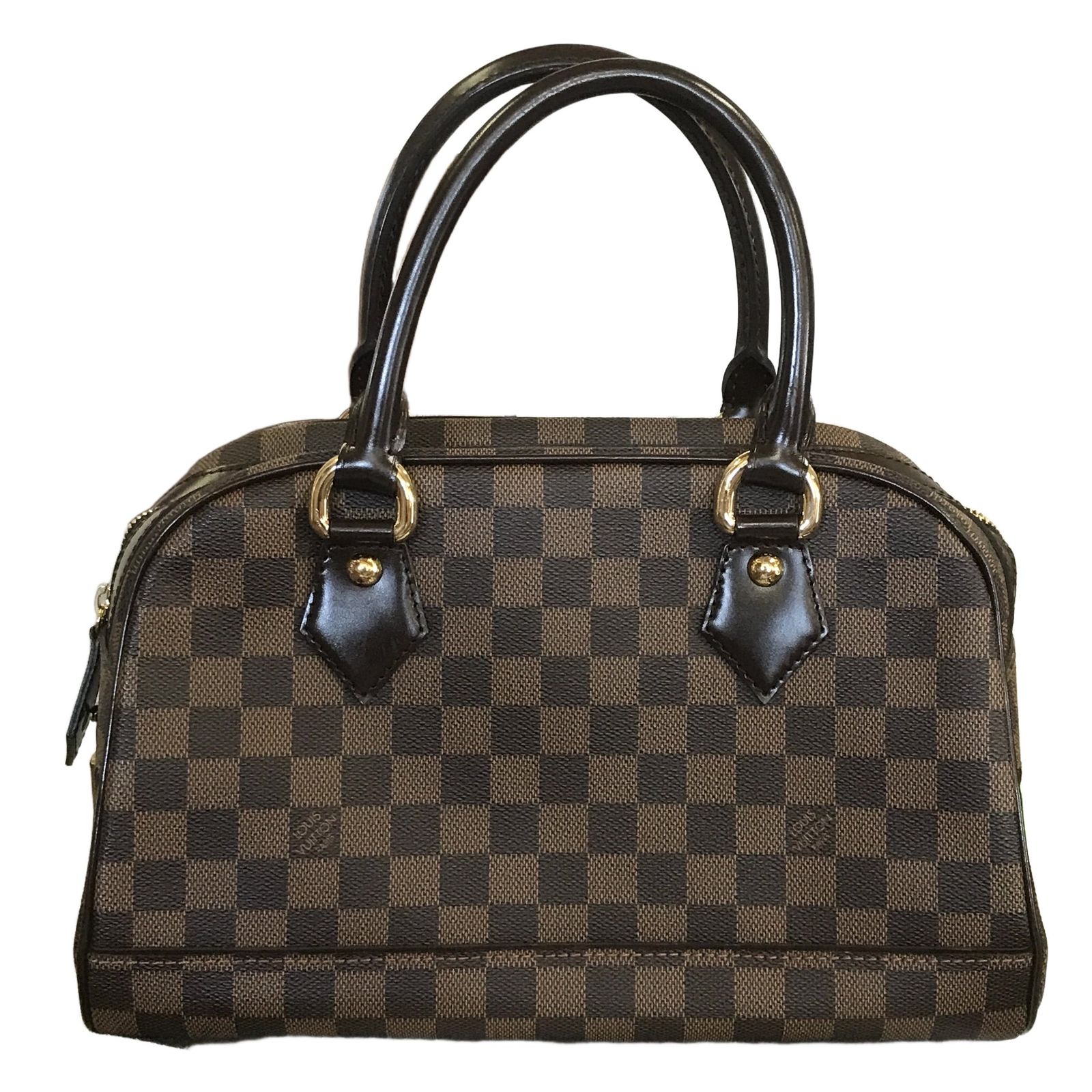 ルイヴィトン LOUIS VUITTON ドゥオモ ハンドバッグ ダミエ エベヌ レディース メンズ バッグ 中古 良好 T11402175