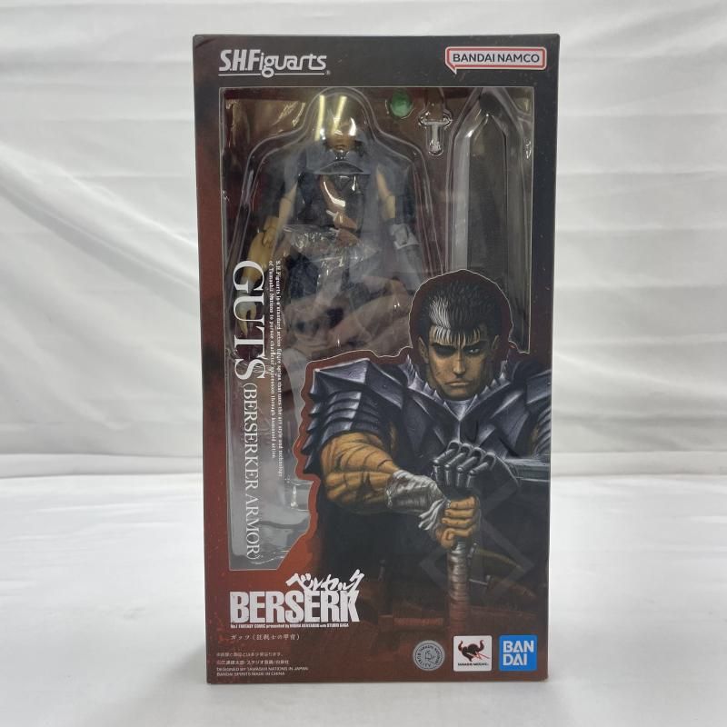 【中古】開封/使用感)BANDAI S.H.Figuarts ガッツ 狂戦士の甲冑 ベルセルク[19]