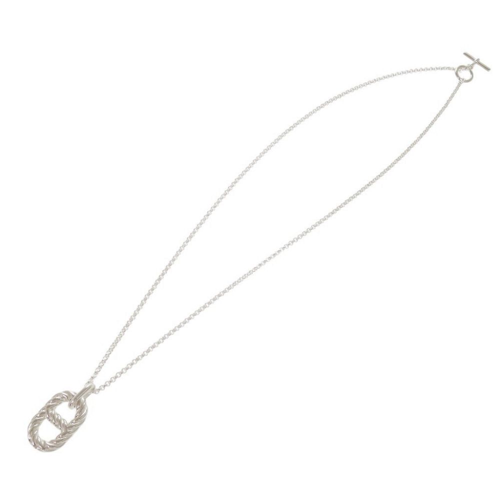 新品同様 エルメス シェーヌダンクル アレア Ⅱ GM シルバー925 ネックレス ペンダント シルバー 0647 HERMES 新品同様 エルメス シェーヌダンクル アレア Ⅱ GM シルバー925 ネックレス ペンダント シルバー 0647 HERMES