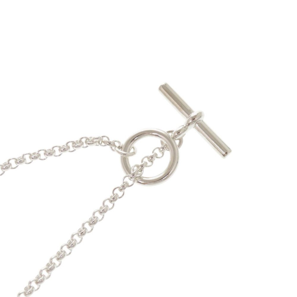 新品同様 エルメス シェーヌダンクル アレア Ⅱ GM シルバー925 ネックレス ペンダント シルバー 0647 HERMES 新品同様 エルメス シェーヌダンクル アレア Ⅱ GM シルバー925 ネックレス ペンダント シルバー 0647 HERMES