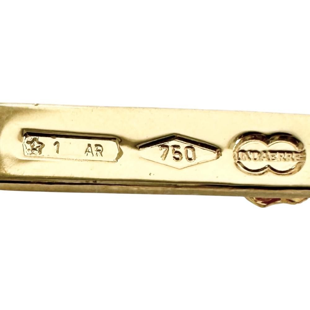 UNOAERRE/ウノアエレ】クロス ペンダントトップ K18ゴールド 18金 1.0g