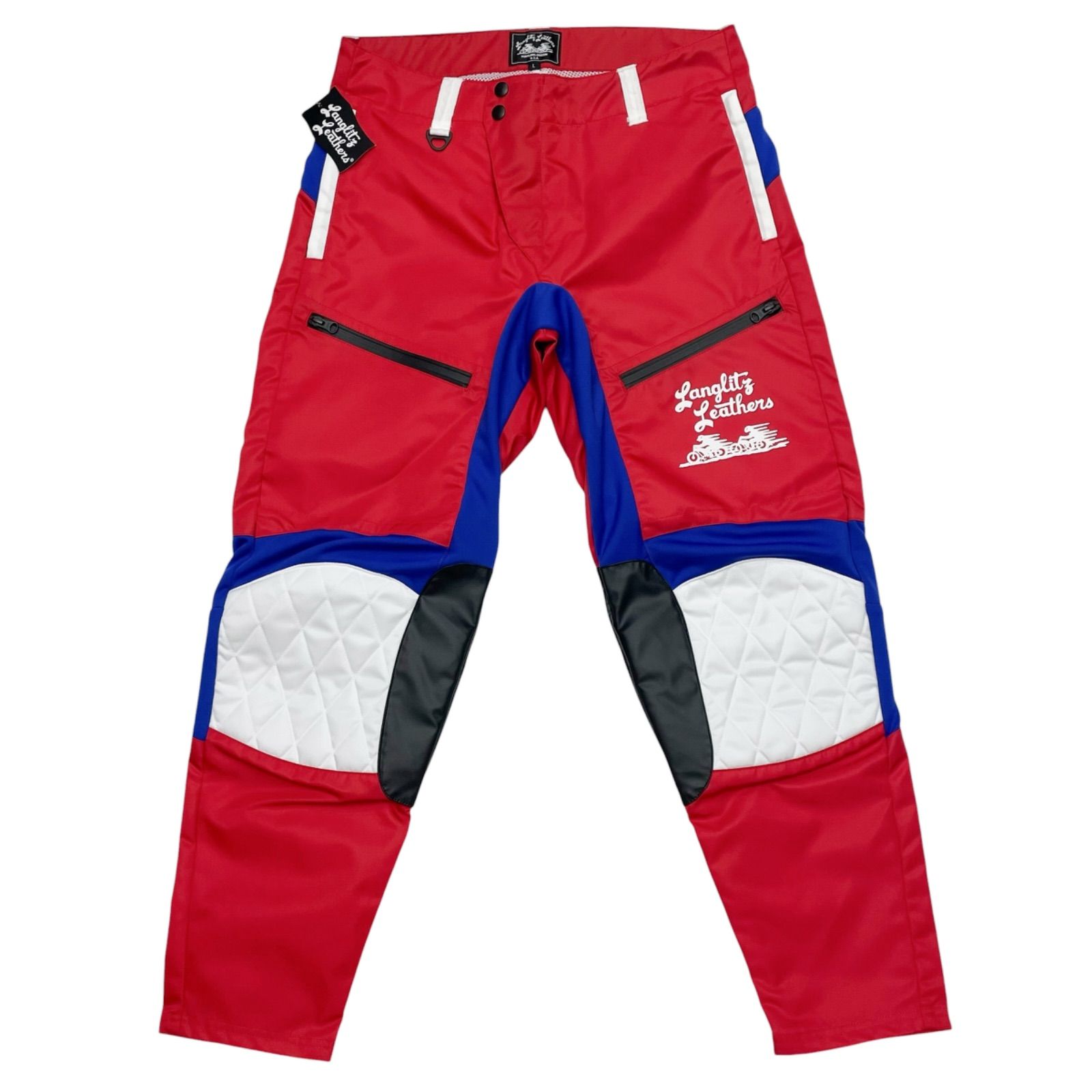 未使用品 トリコ Lサイズ Langlitz Leathers LLP-002 MX Breeches ラングリッツレザー モトクロスパンツ オフロードパンツ