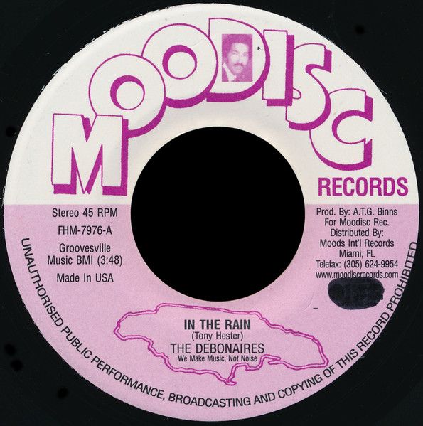 7” Debonaires In The Rain / Spanish Harlem FHM7976 Moodisc Records /00080
