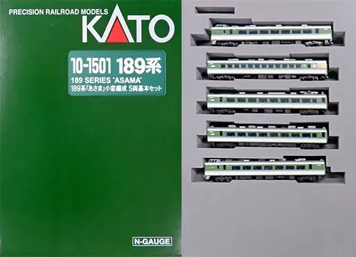 【中古】鉄道模型 1/150 189系 あさま 小窓編成 5両基本セット [10-1501]