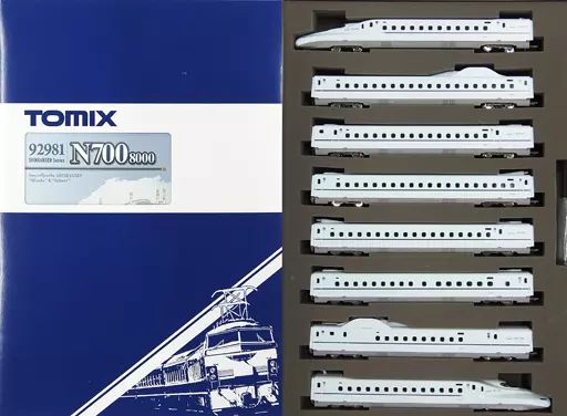 中古】鉄道模型 1/160 JR N700-8000系 山陽・九州新幹線 R2編成セット