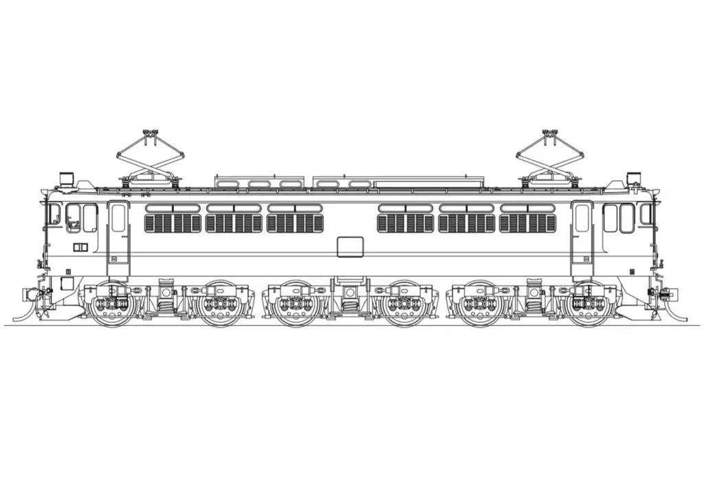 【中古】鉄道模型 HOゲージ 1/80 国鉄/JR EF65-1000 車体キット [1-065-26]
