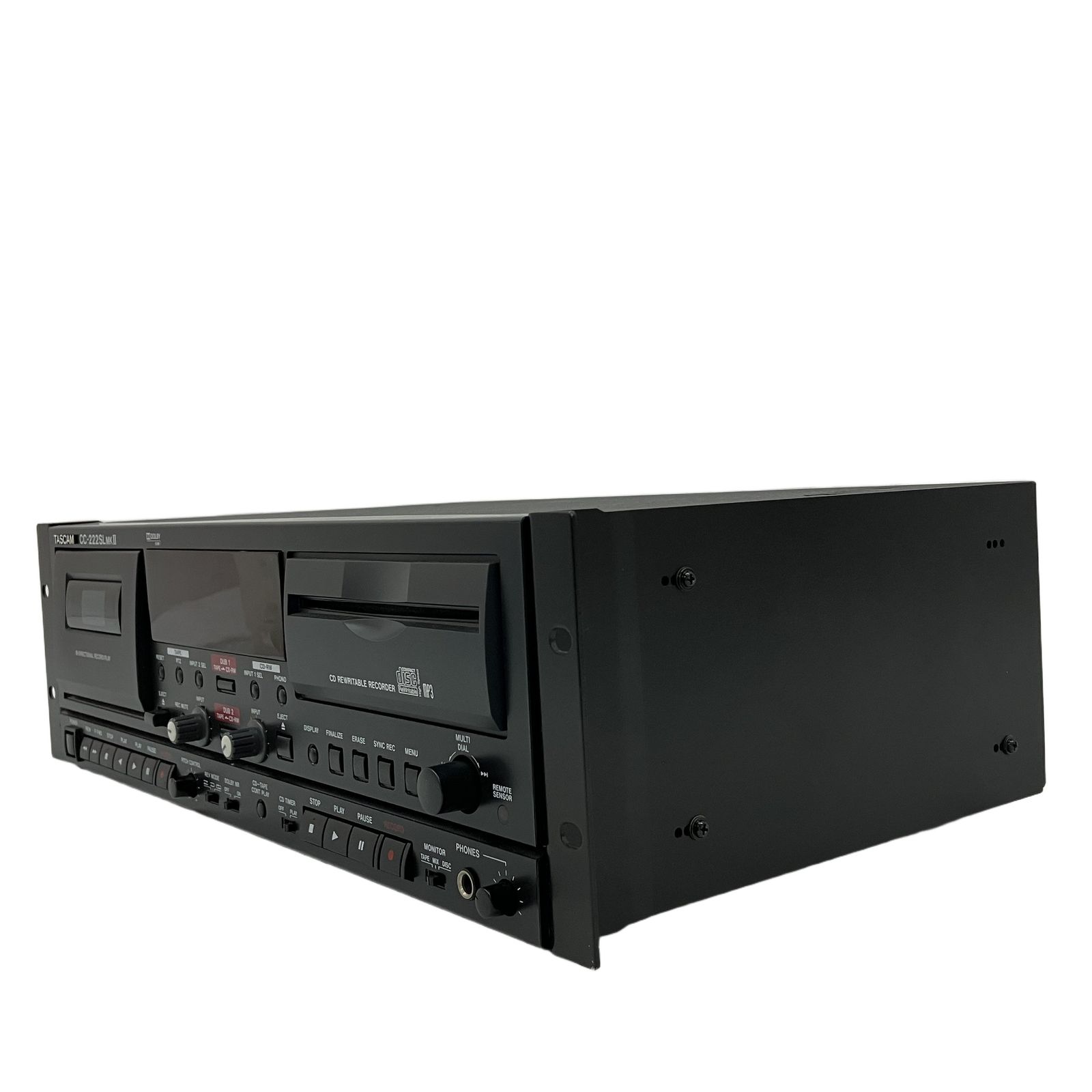 TASCAM CC-222SLMKII CD カセットレコーダー オーディオ周辺機器