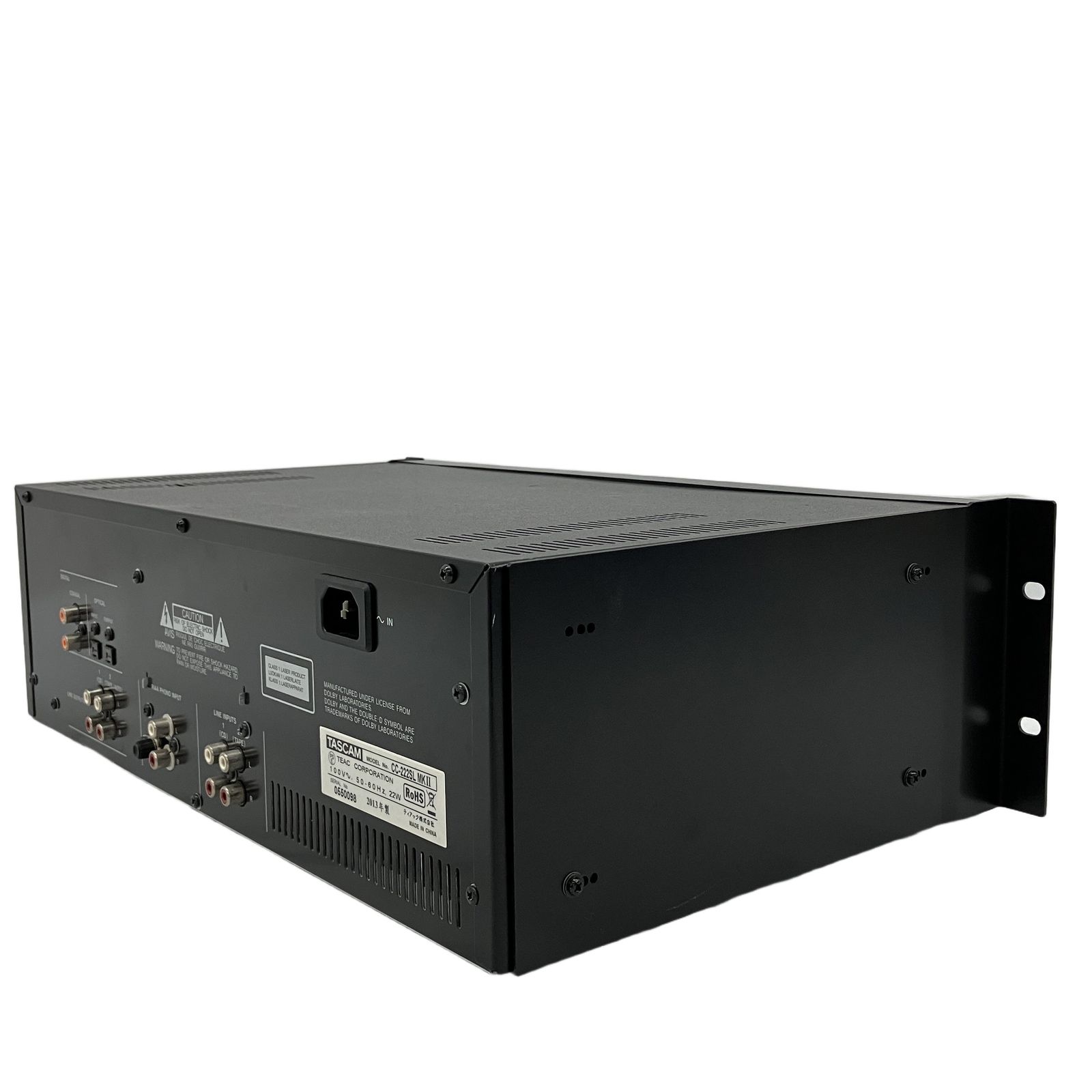 TASCAM CC-222SLMKII CD カセットレコーダー オーディオ周辺機器