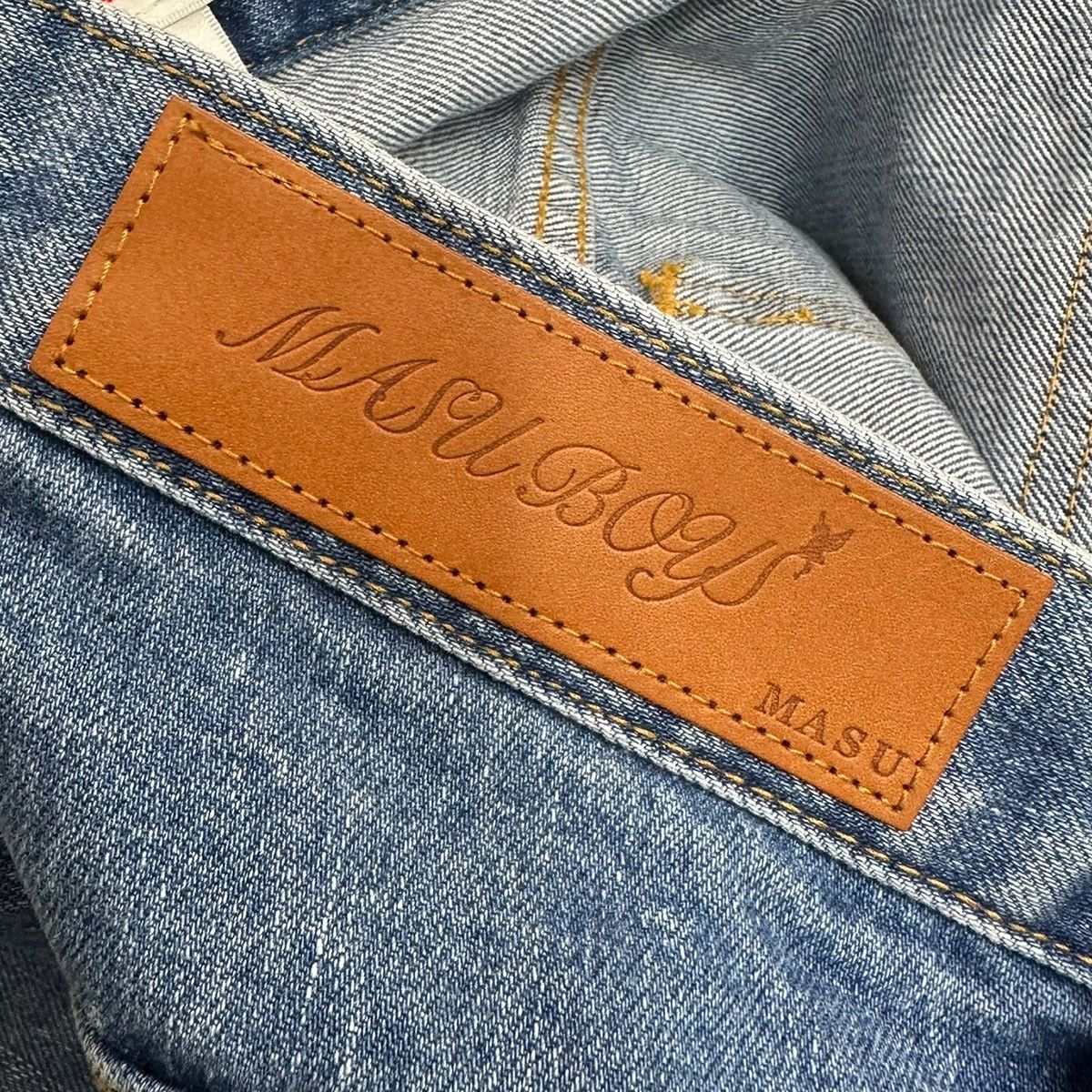 MASU MASUBOYS STRAIGHT JEANS(KEYHOLDER) キーホルダープリント 