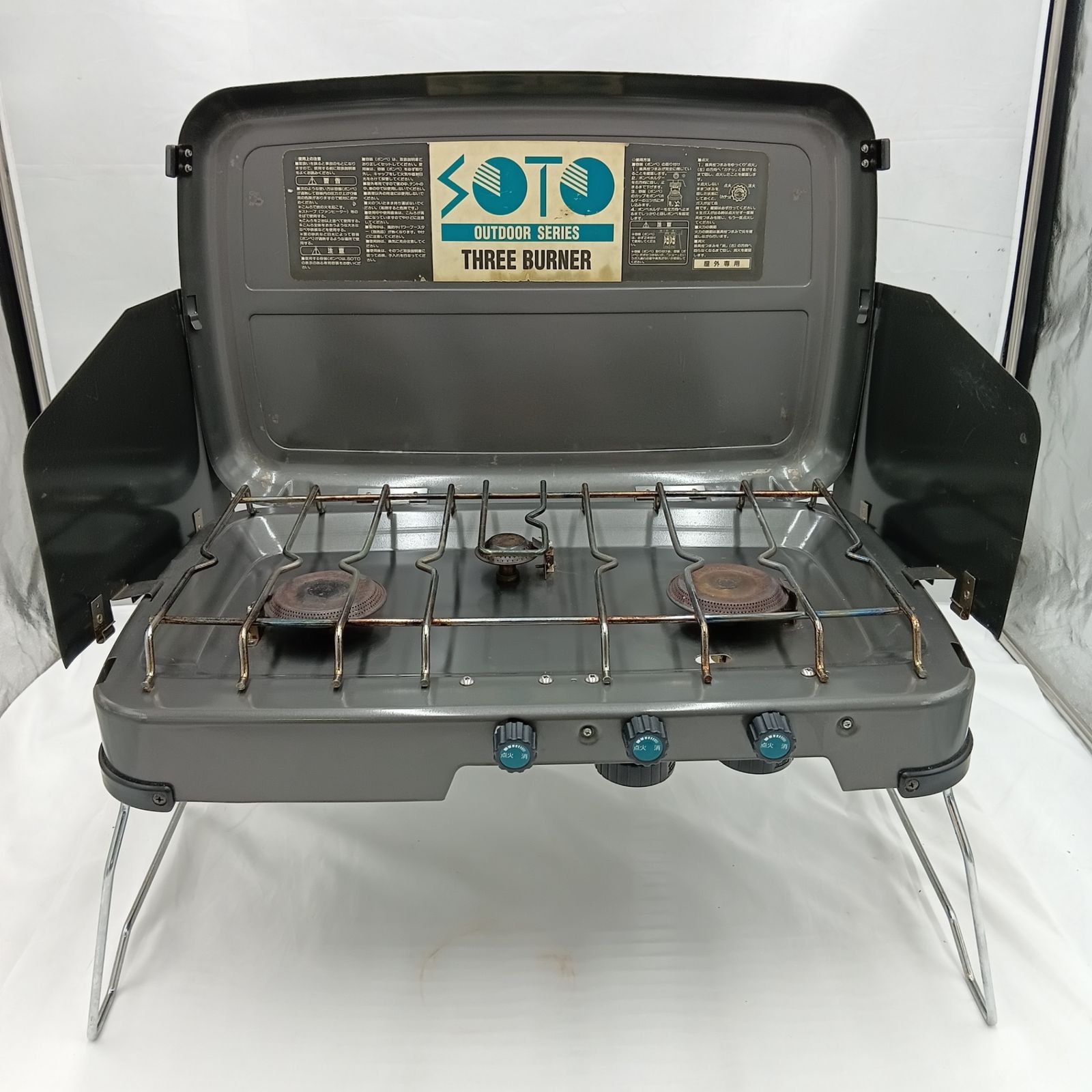 ◇SOTO(ソト) 3バーナーコンロ ST-530 【収納バッグ付き】 - メルカリ