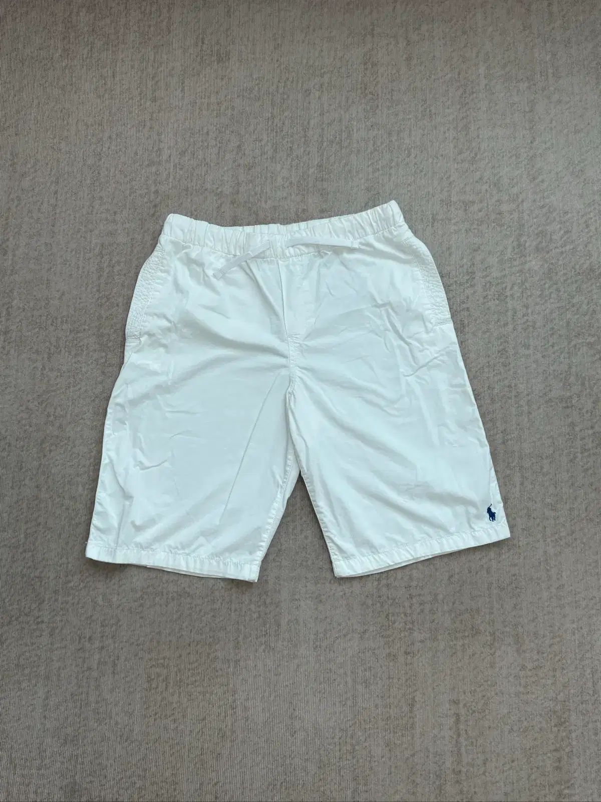 ポロラルフローレン 白 ハーフパンツ BOY XL