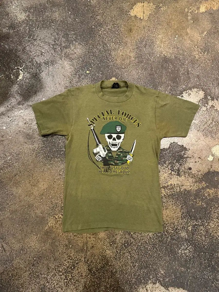 ヴィンテージ 80s Special Forces Tシャツ