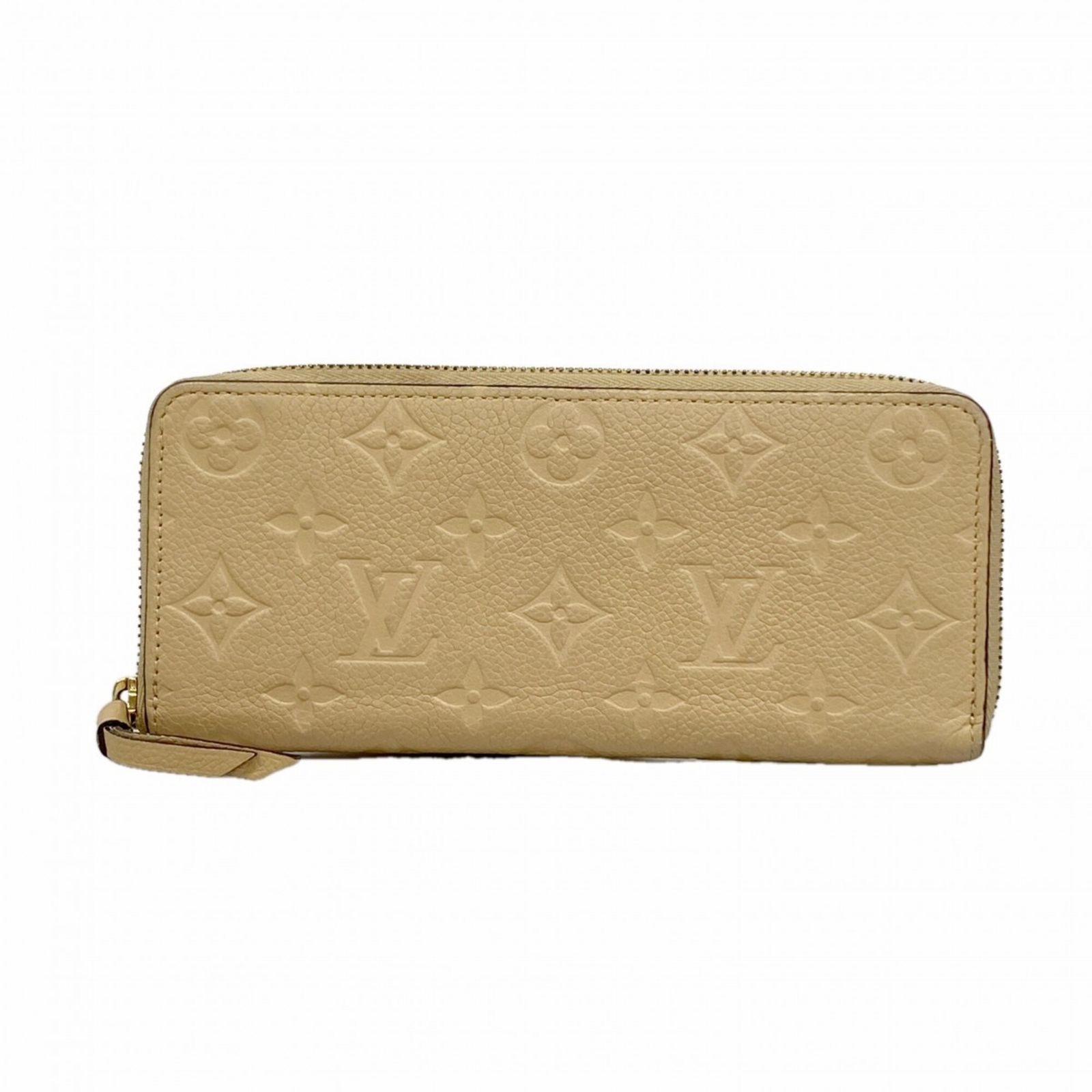 ルイ・ヴィトン(Louis Vuitton) ルイ・ヴィトン 長財布 モノグラム・アンプラント ポルトフォイユクレマンス M60173 デュンヌレディース
