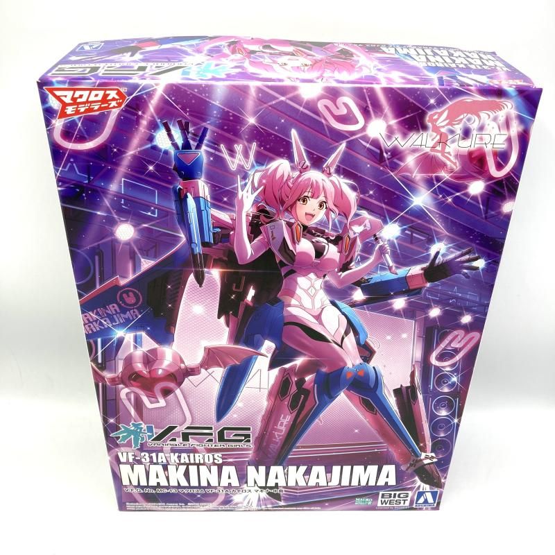 【中古】ｷｬﾗﾌﾟ）ｱｵｼﾏ V.F.G. MC-13 ﾏｸﾛｽΔ VF-31A ｶｲﾛｽ ﾏｷﾅ･中島 未組立品[13][240013259271]