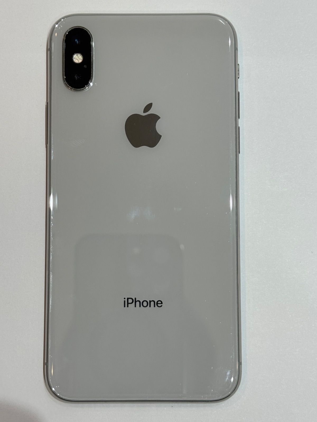iPhoneX 64GB シルバー SIMフリー - メルカリ