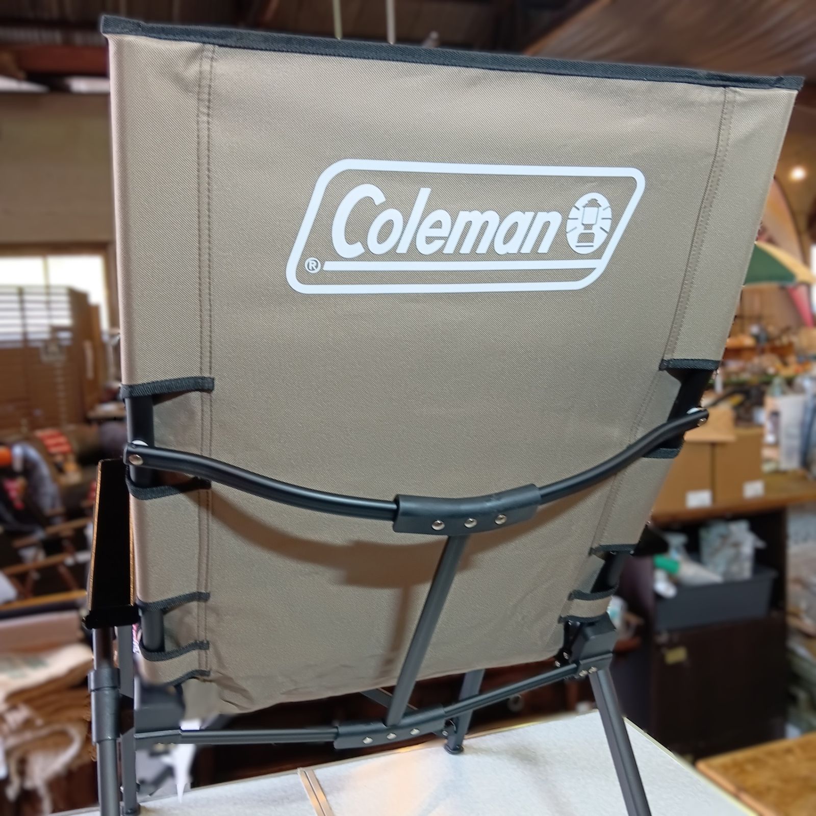 ◇Coleman(コールマン) レイチェア(グレージュ) 3段階リクライニング
