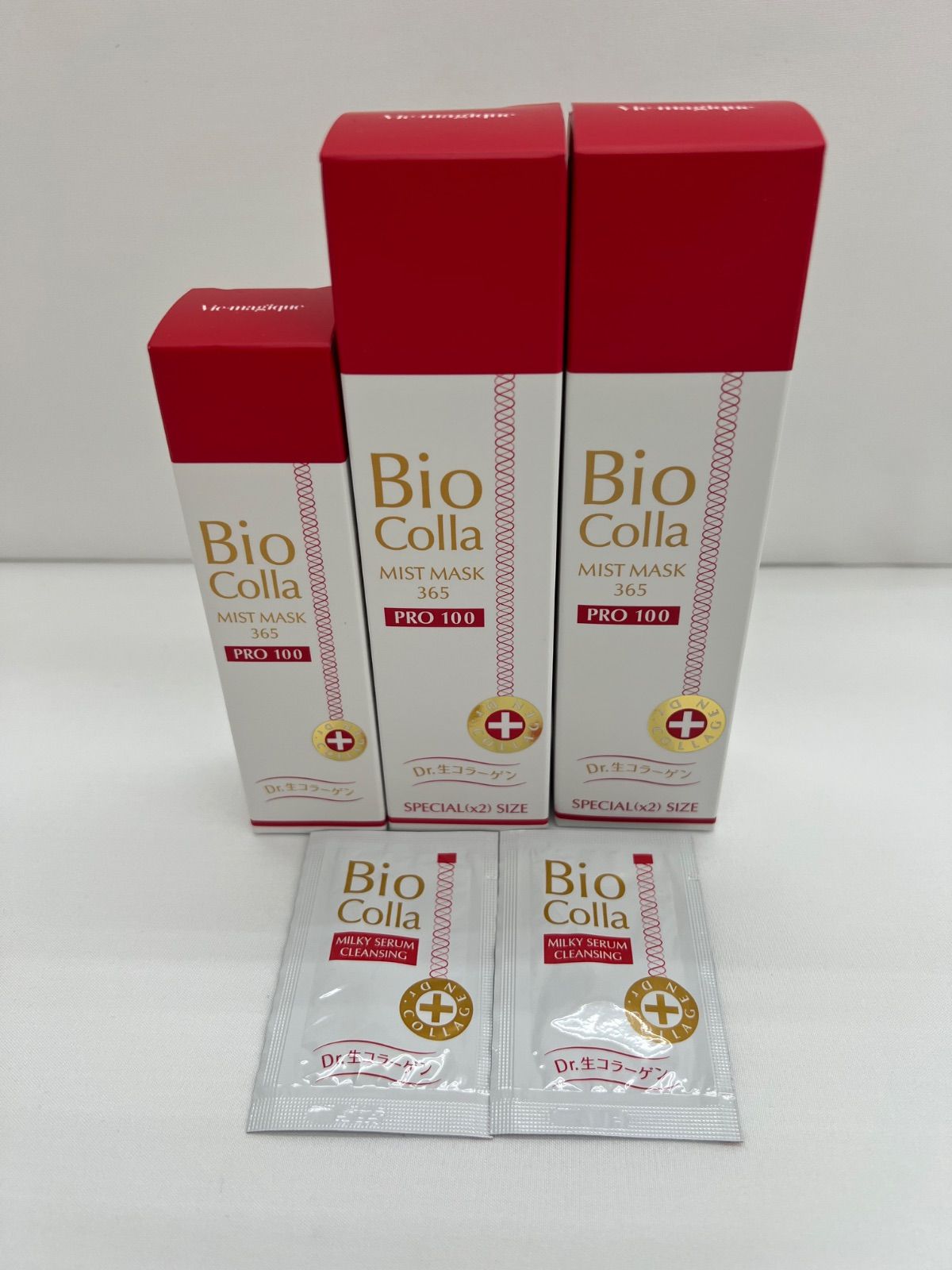未使用品】ビオコラPCミストマスク365プロ100 100ml×2本 50ml×1本
