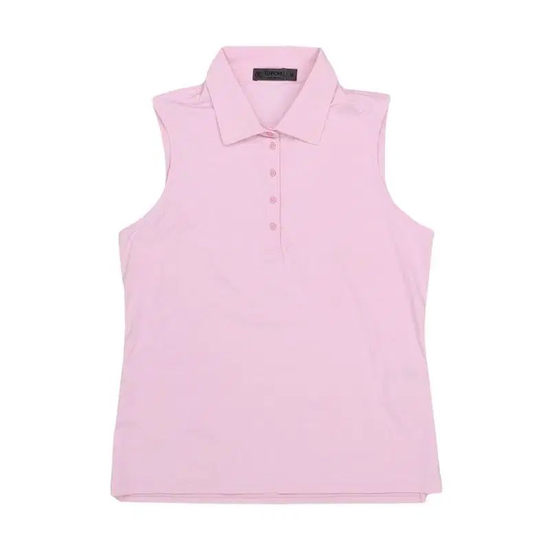 レディースM/G FORE（ジーフォア） ピンク ノースリーブ ゴルフ カラーTシャツ