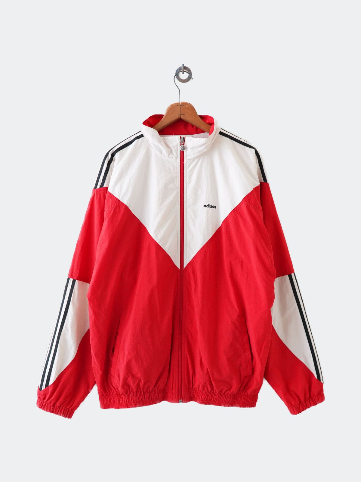 80s adidas nylon jacket