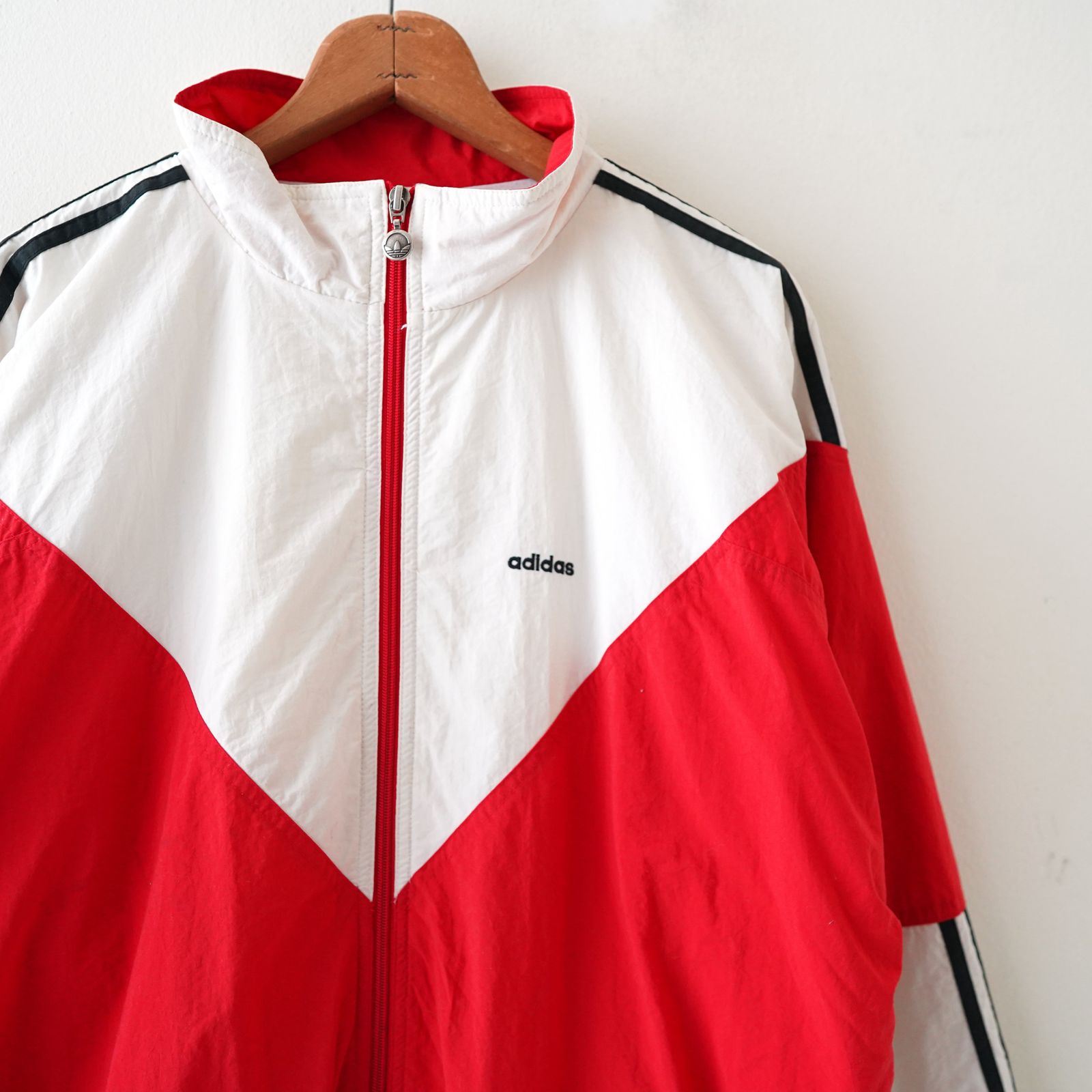 80s adidas nylon jacket