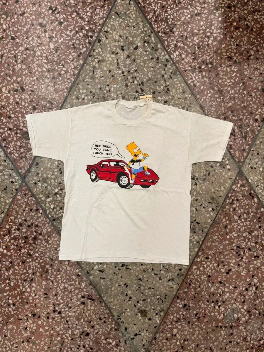 90s バート・シンプソン コピー品 Tシャツ (L)