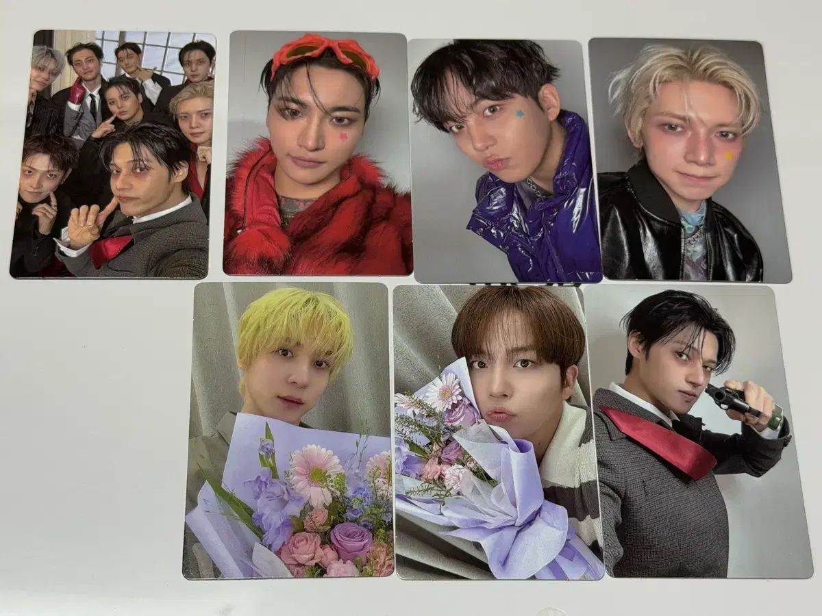 ATEEZ（エイティーズ・アチズ） 톡톡セット トレカ ソンファ(SEONGHWA) ユンホ ヨサン(YEOSANG) ジョンホ(JONGHO) ウヨン(WOOYOUNG) ateez