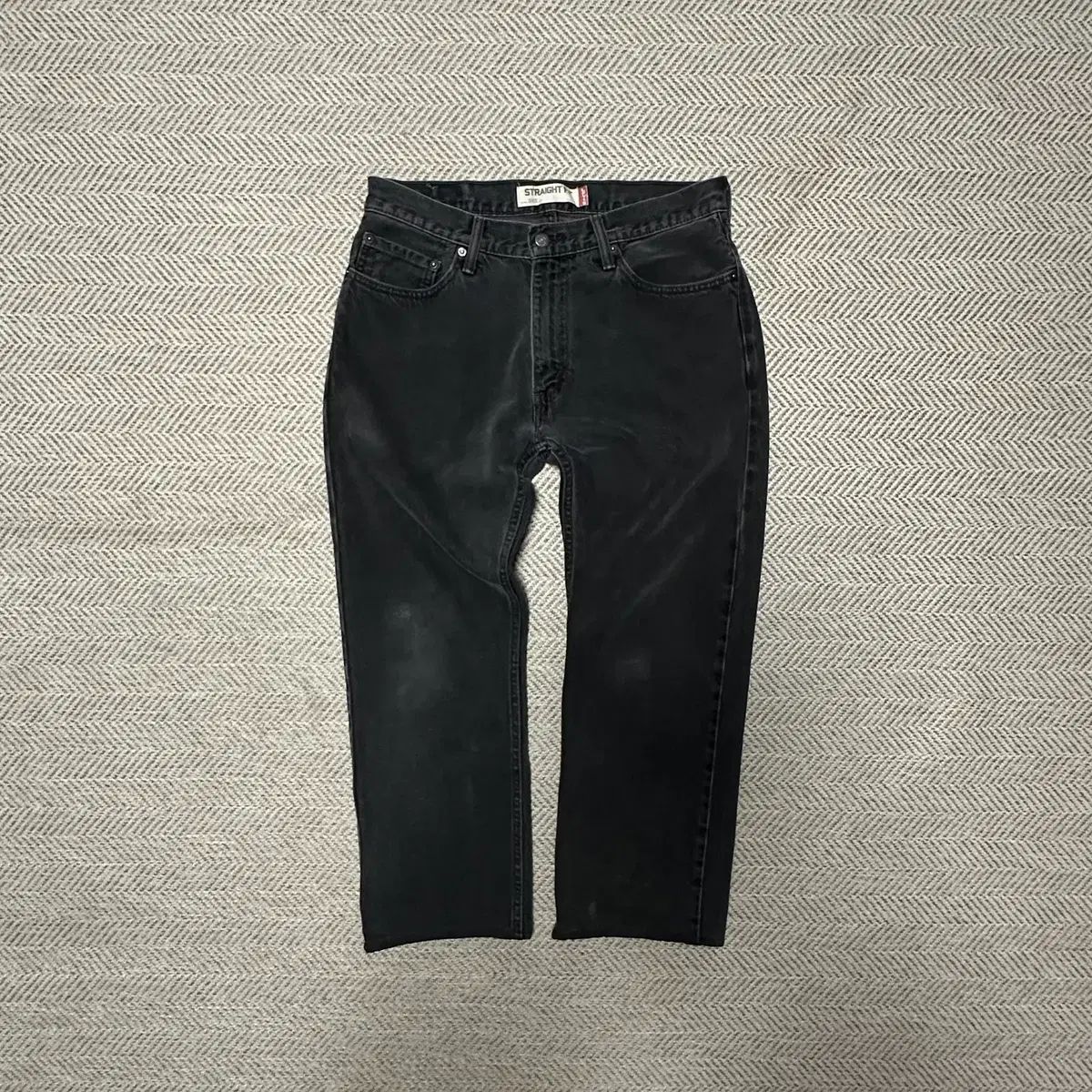 LEVI'S 505 mexico made black jeans