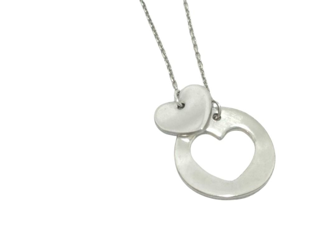 Tiffany&Co. ティファニー ネックレス ステンシル ハート ネックレス