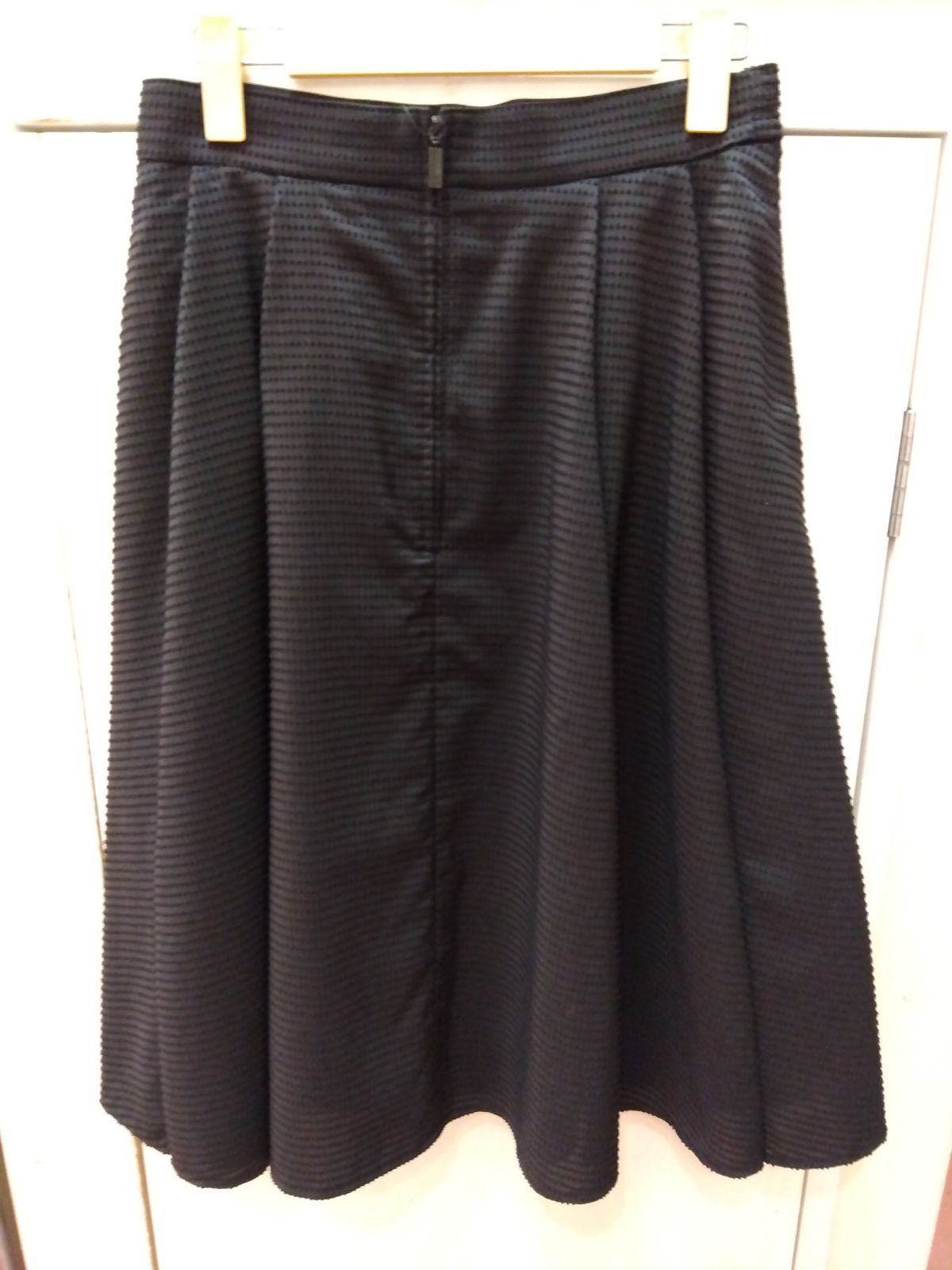 M17 ルネ Rene ブラックカラー スカート シンプルデザイン 36 日本製
