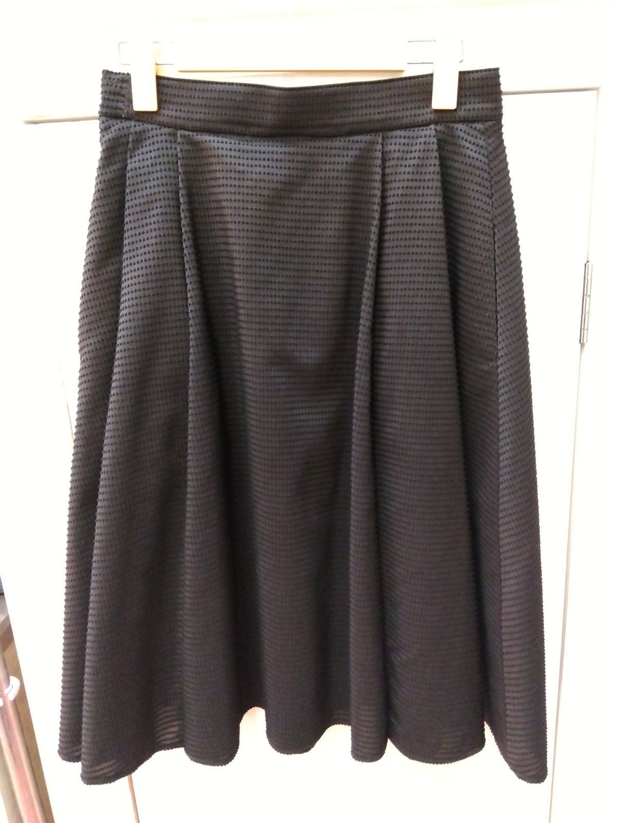ルネ　スカート　36号 M17 ルネ Rene ブラックカラー スカート シンプルデザイン 36 日本製