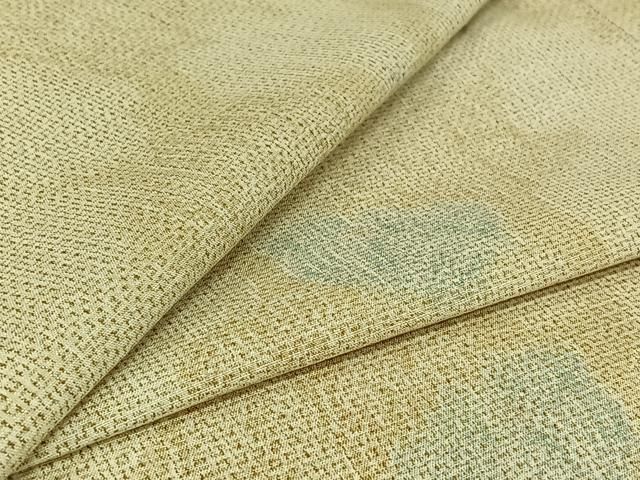 平和屋着物▽上質な紬　単衣　舞花文　正絹　逸品　AABJ0259jh 25,012円