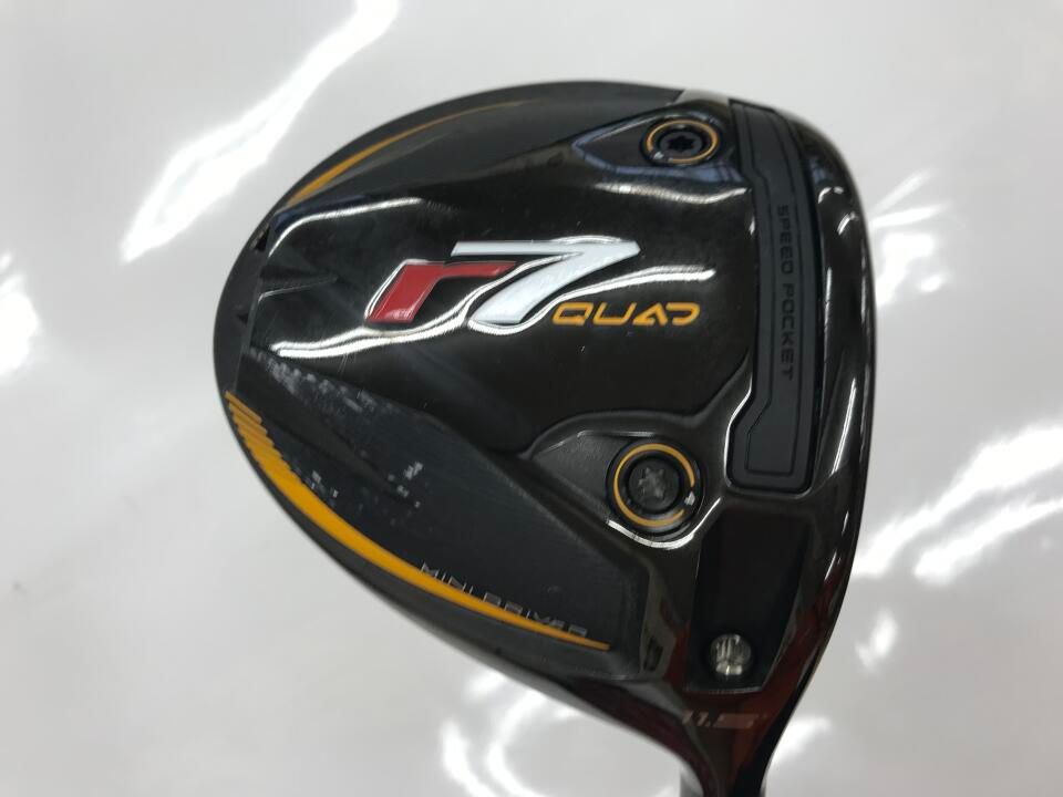 テーラーメイド　r7 QUAD MINI DRIVER　11.5度　Diamana SILVER TM55(r7 QUAD)　Sフレックス　ドライバー　中古　ゴルフドゥ！柏店【最短即日発送】