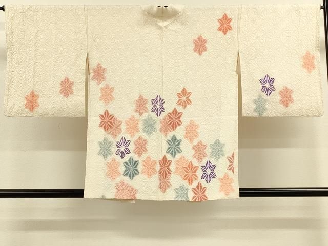 平和屋着物＃羽織　総絞り　麻の葉文様　正絹　逸品　CABH6839in