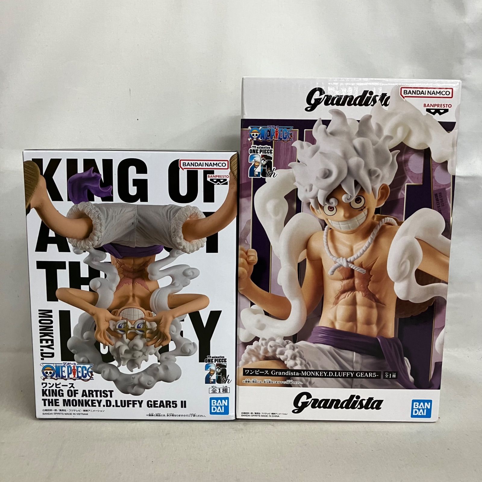 未開封 ワンピース Grandista 他 モンキー・D・ルフィ ギア5 Ⅱ