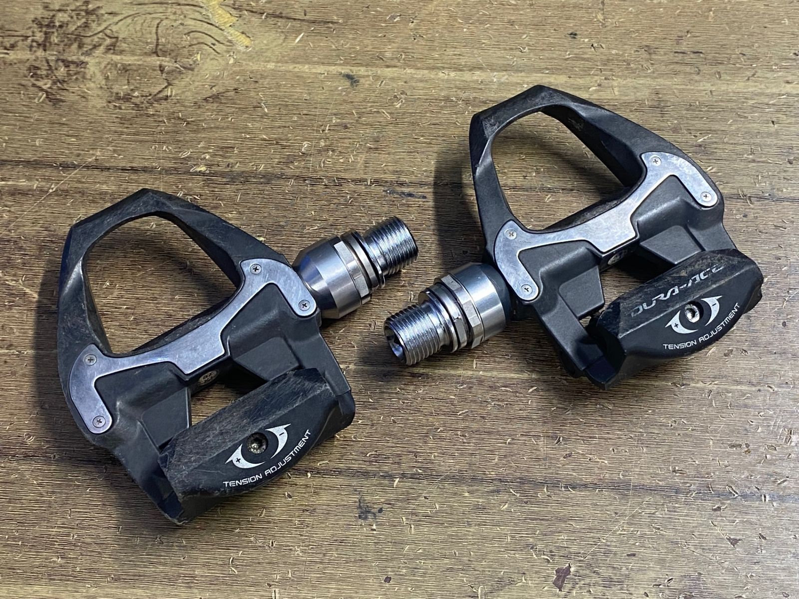 KE296 シマノ SHIMANO デュラエース DURA-ACE PD-9000 ビンディングペダル SPD-SL