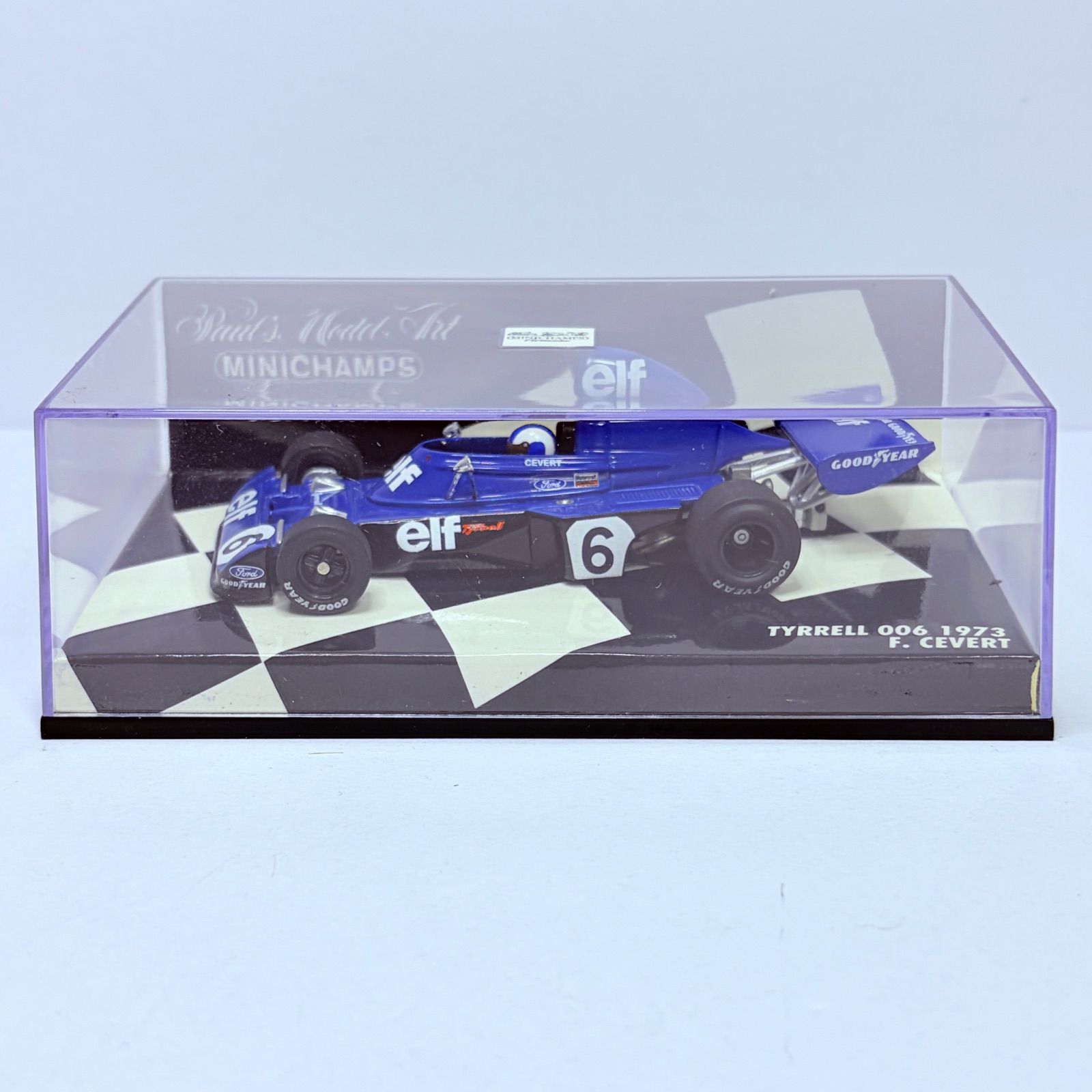 中古品】MINICHAMPS 1/43 TYRRELL 006 1973 F.CEVERT ミニカー - メルカリ