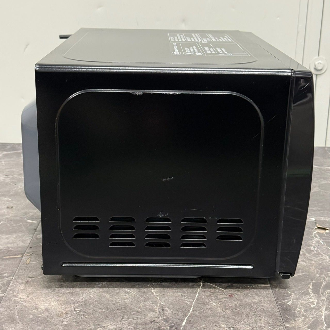 ∞送料込！美品 2025年製 YAMAZEN 山善 電子レンジ YRM-HF171(B) 17L 