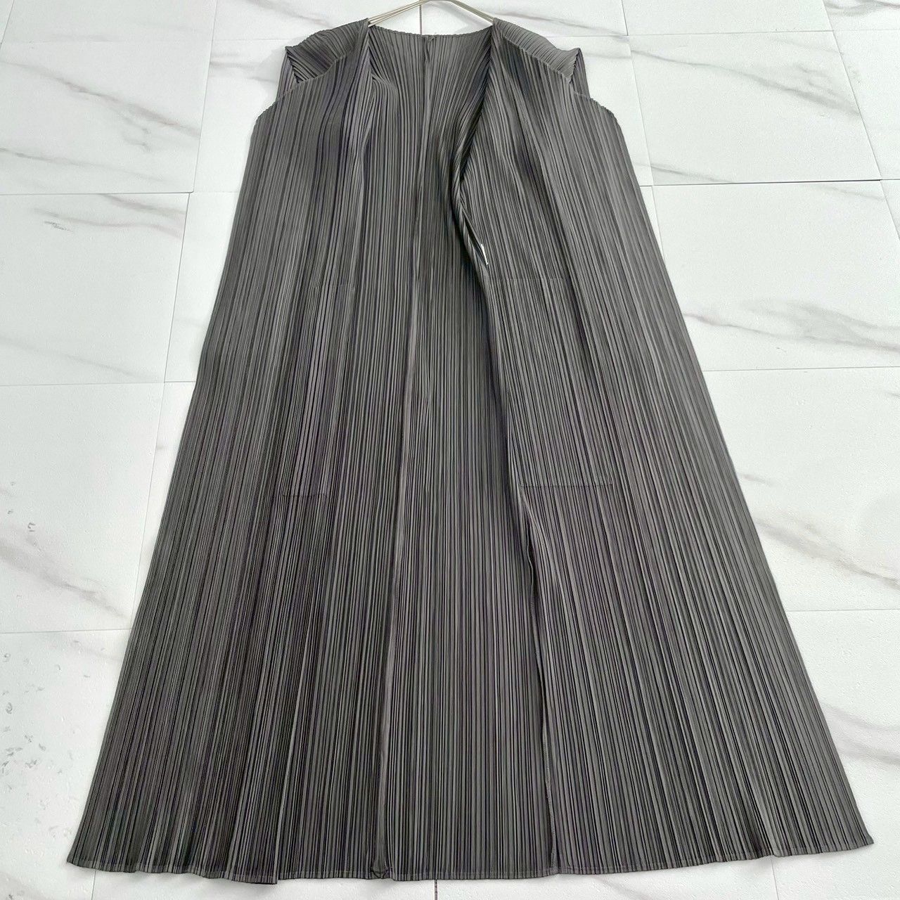 プリーツプリーズ プリーツ マキシカーディガン 長袖 ジャケット イッセイミヤケ 人気✨PLEATS PLEASE ISSEY MIYAKE プリーツプリーズイッセイミヤケ