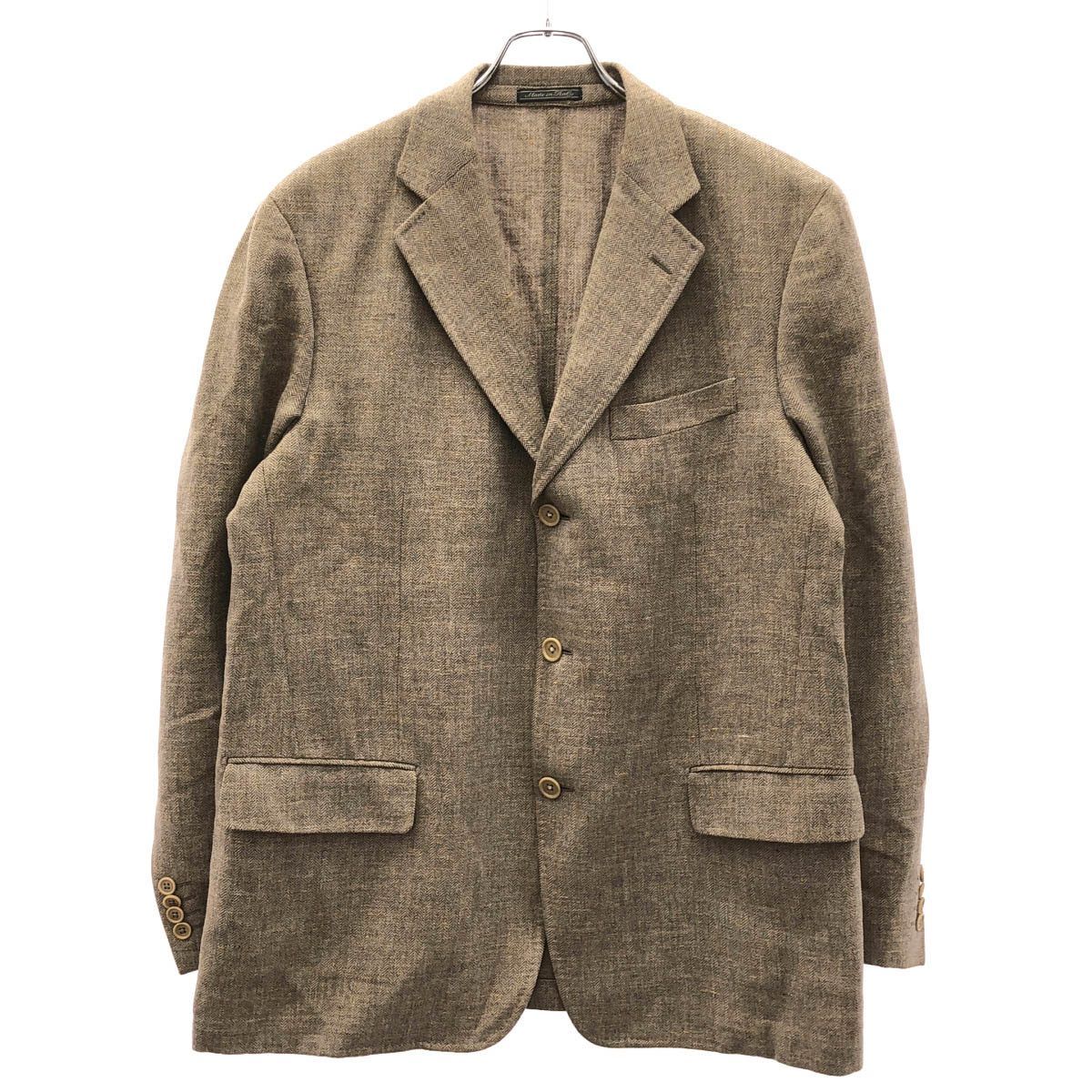 Salvatore Ferragamo サルバトーレ フェラガモ ヘリンボーンテーラード