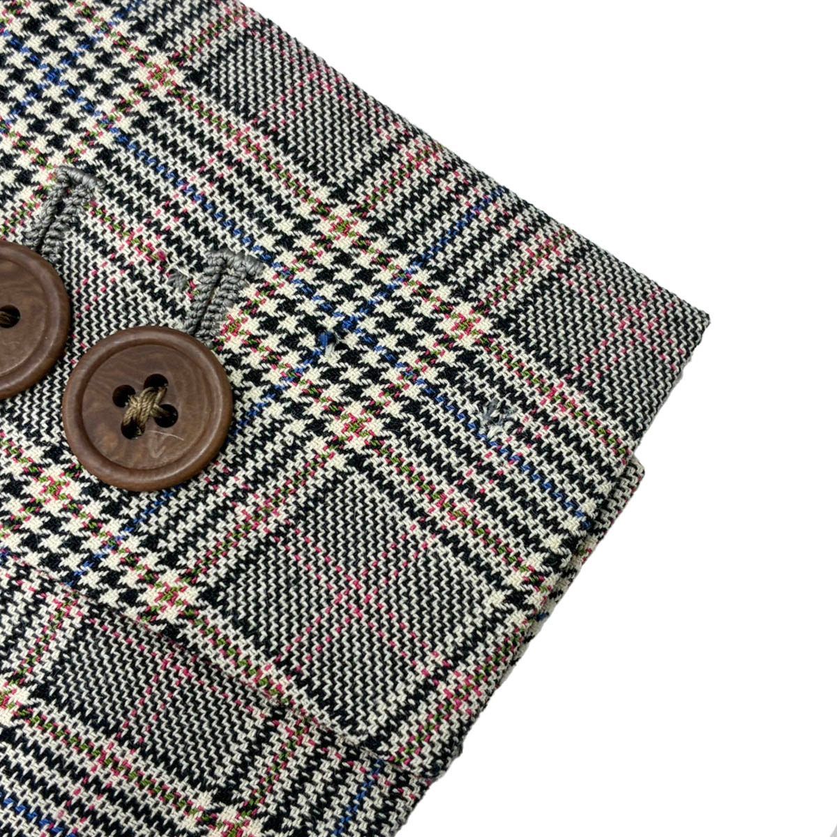 LARDINI ラルディーニ グレンチェックテーラードジャケット P8JLAVANDA