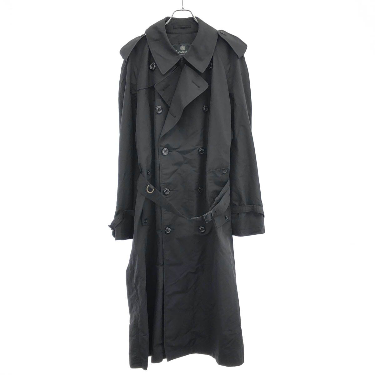 【廃盤美品】Aquascutum × TATRAS トレンチコート 42 Aquascutum アクアスキュータム トレンチコート ブラック 42 - メルカリ