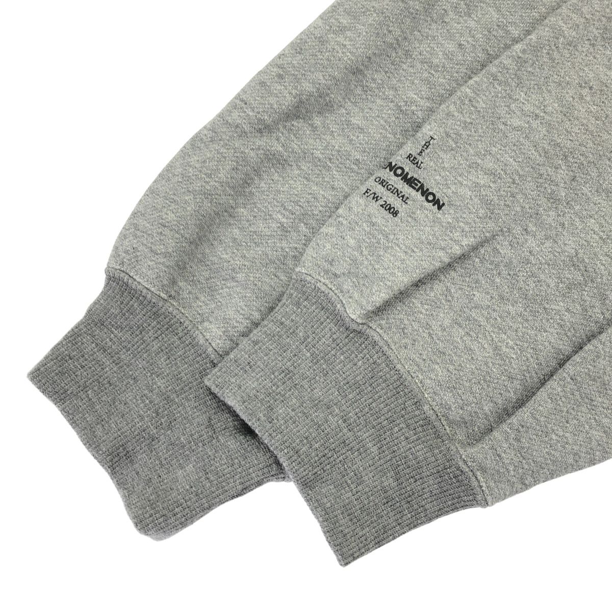 MASTERMIND WORLD×PHENOMENON マスターマインドワールド×フェノメノン 22AW MULTI CORD ZIP マルチコードジップアップスウェットパーカー ILLCS22A-034 グレー XL MASTERMIND WORLD×PHENOMENON マスターマインドワールド×フェノメノン