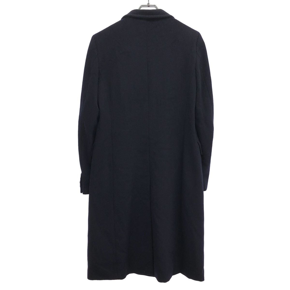 MaxMara マックスマーラ アルパカウールレザーコードチェスターコート