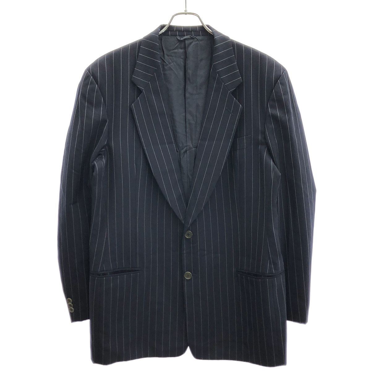 高級 GIORGIO ARMANI ジョルジオアルマーニ ストライプスーツセット GIORGIO ARMANI ジョルジオ アルマーニ ストライプセットアップスーツ