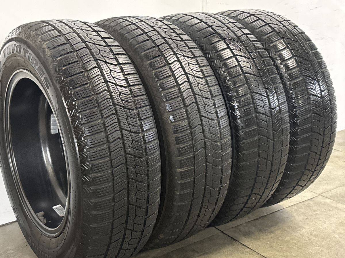 美品 バリ溝】ユーロテック 15in 6J +45 PCD100 トーヨー オブザーブ