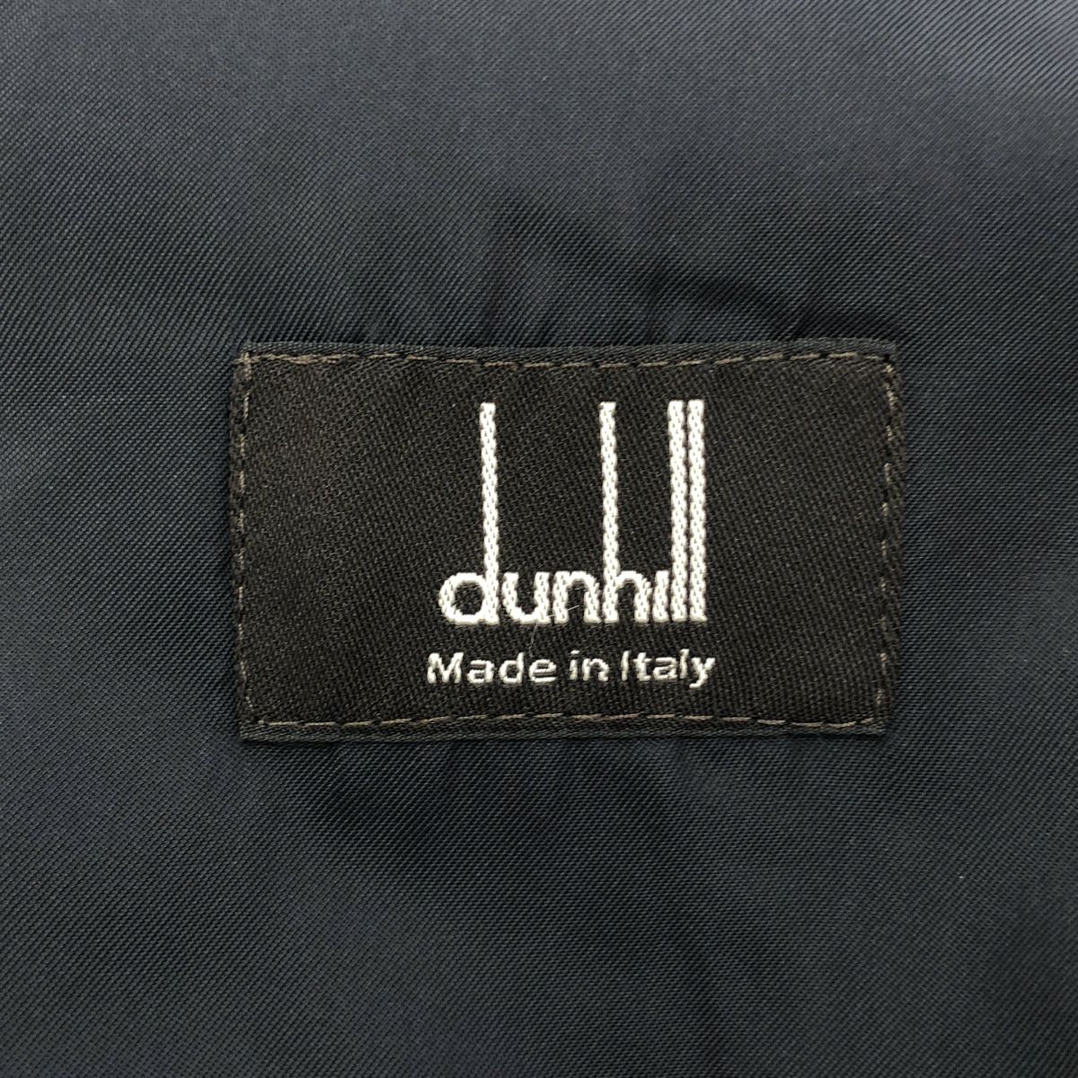 dunhill ダンヒル ウールカシミヤトレンチコート ネイビー L - メルカリ
