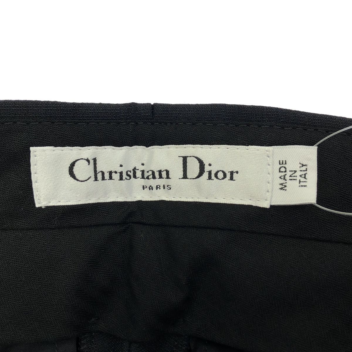 Christian Dior クリスチャンディオール ウールシルククロップド